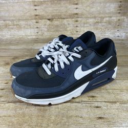 Nike Air Max 90 Mens 13 Midnight Navy Black Gum FB9658-400 Running Shoes