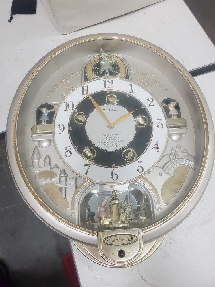 Seiko Charming Bell Wall Clock for Sale in Orange CA OfferUp