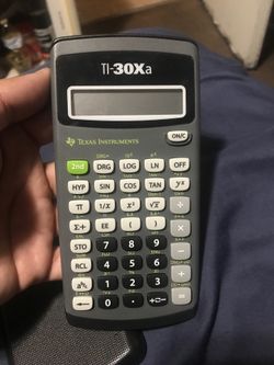 texas instrument TI-30Xa calculator
