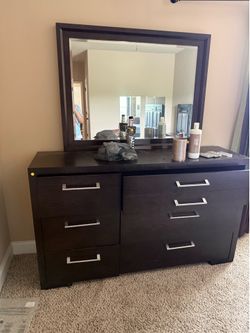 King Sized bed set (box springs not included)