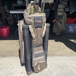 Datrex Golf Bag With Set Of Clubs
