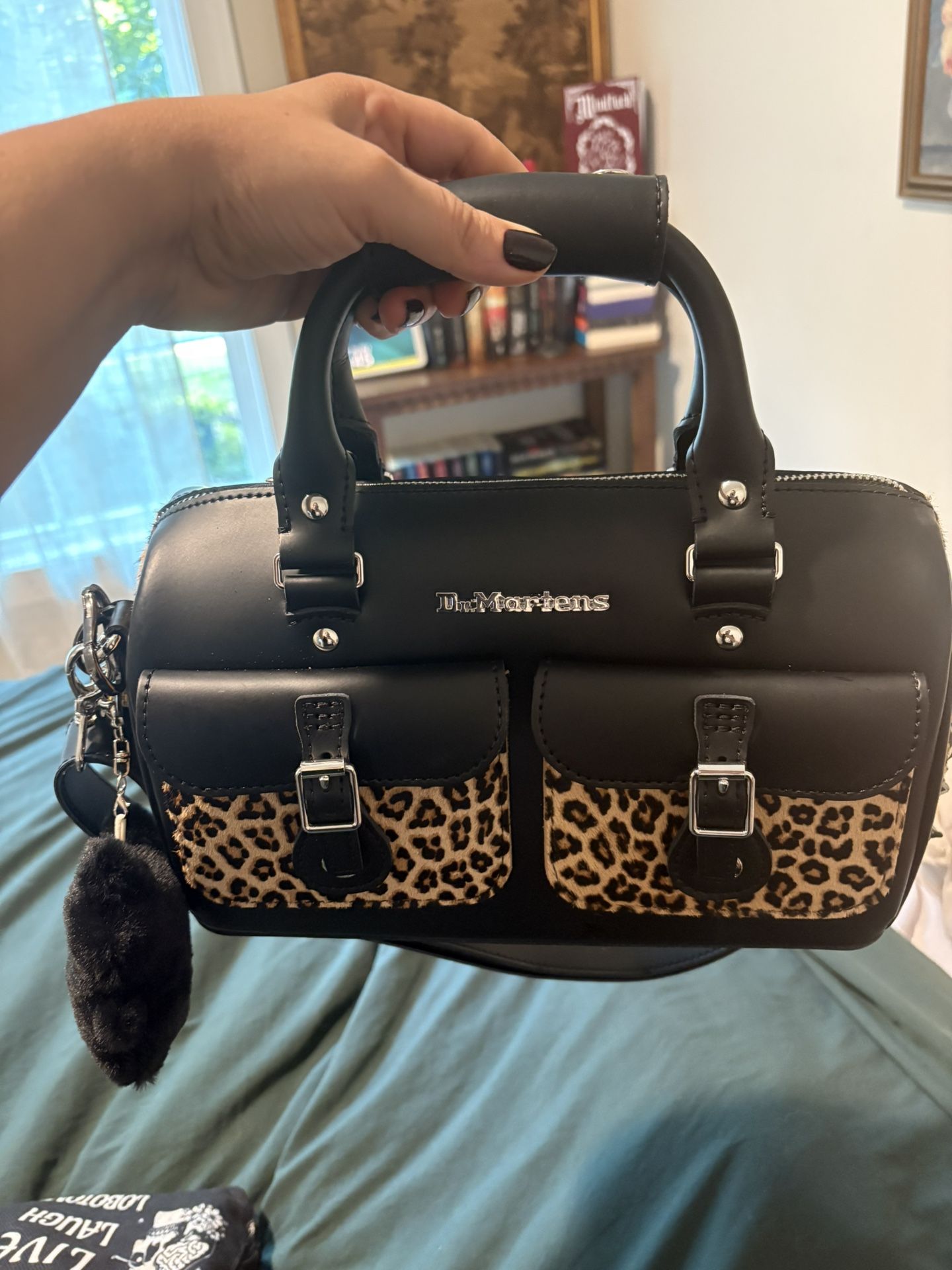 Dr. Martens Top Handle leopard print Bag