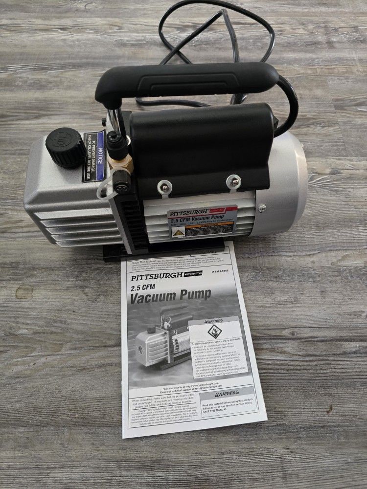 Vacuum Pump 2.5cfm