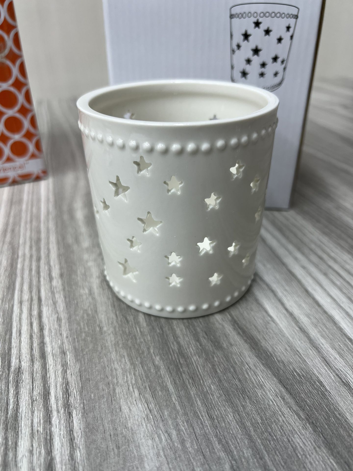 Gold Canyon Premium Porcelain Mini Starry Candle Holders