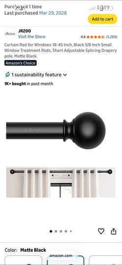 Curtain Window Rod