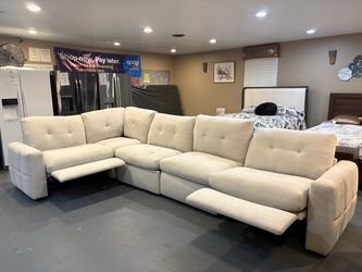 New Power Reclining Sectional