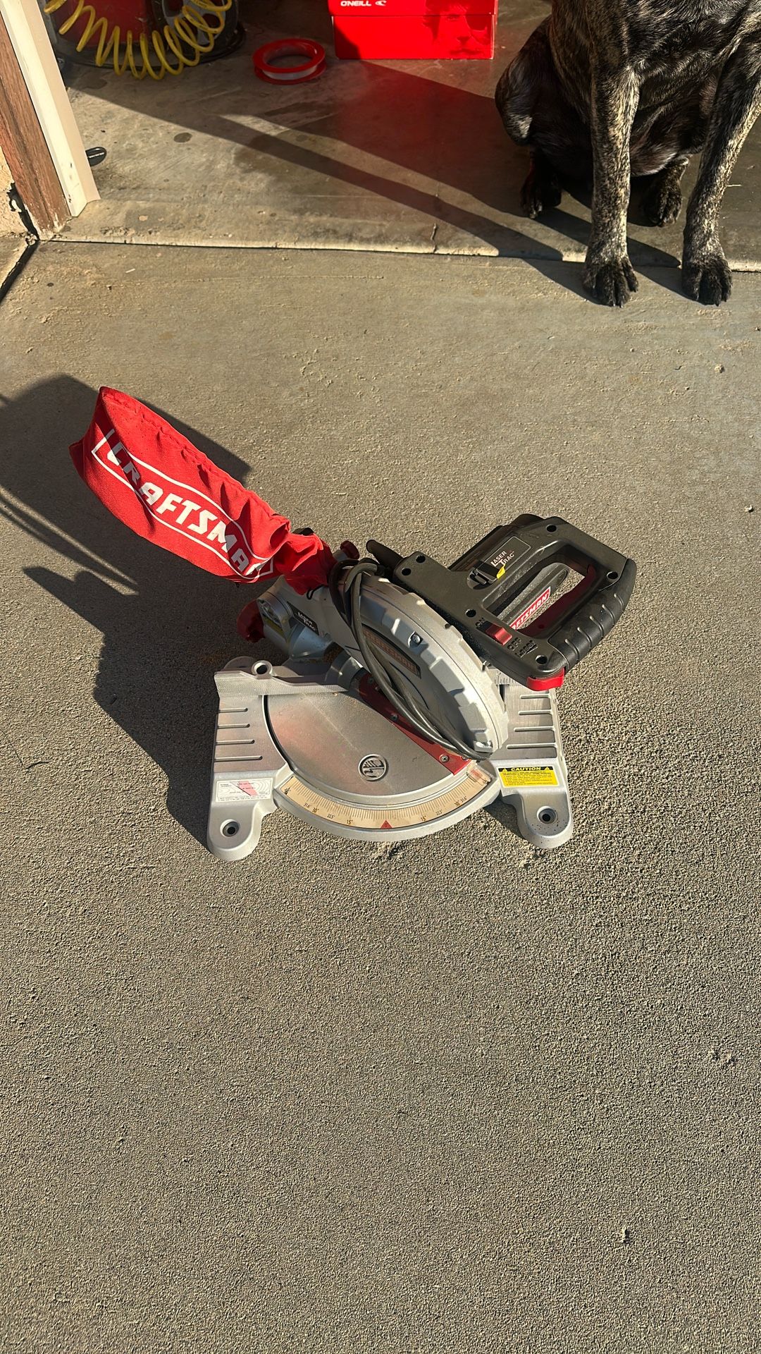 Craftsman 7-1/4” Miter Saw With Blade And Dust Bag