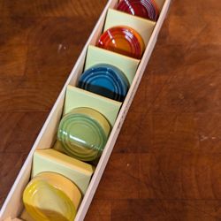 NIB Le Creuset original rainbow chopstick rests