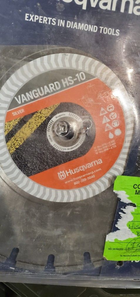Husqvarna Diamond Blade Vanguard HS-10 16"