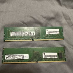 12 GB DDR4 RAM 1x8gb 1x4gb