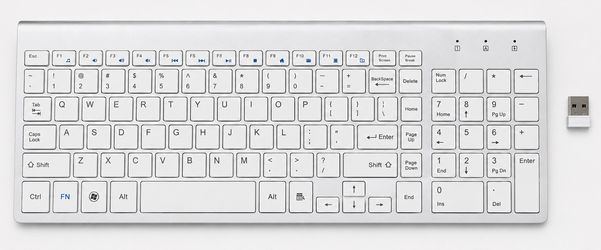 Logitech Wireless Keyboard & Mouse Set – Silver