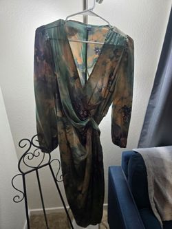 Wrap around dress