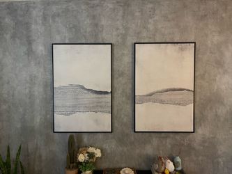 2 Abstract painting 24" x 36"