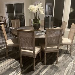 Rh Dining Table Set