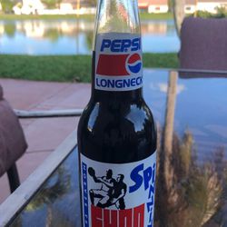 SHAQ O’NEAL Pepsi Long Neck bottles 92-93 season