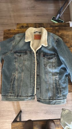Levi's Sherpa-Lined Denim Trucker Jacket
