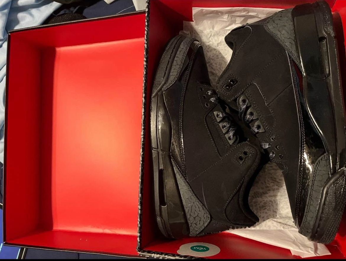 Jordan 3 Black Cat