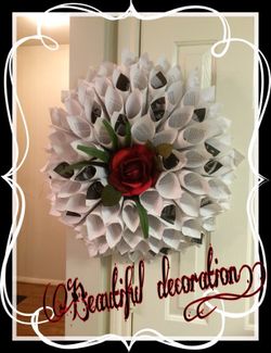 Paper wreath! Order!