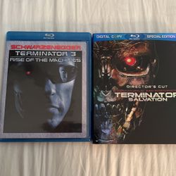 Blu-ray Terminator 3 and Salvation 