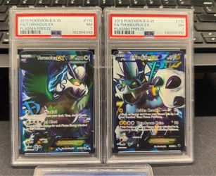 Tornadus EX & Thundurus EX Plasma Freeze Pokemon English PSA 7 Sequential Cert