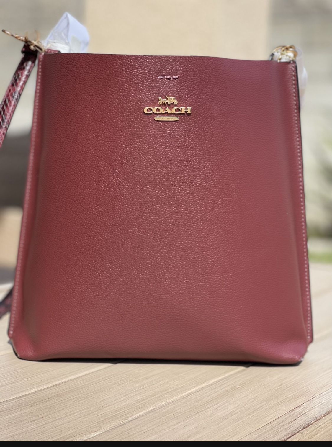 New Coach Wine Purse
