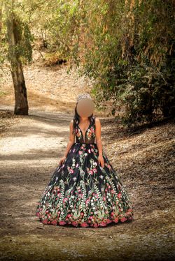 Morilee Madeline Gardner - Quinceanera or Prom Dress Embroidered Soft Net with Beaded Trim