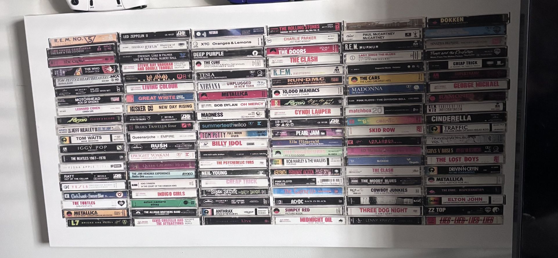 Assorted Cassette Tape Canvas