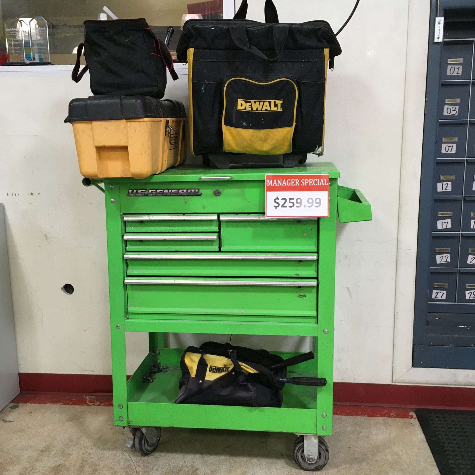 Tool Box With Miscellaneous