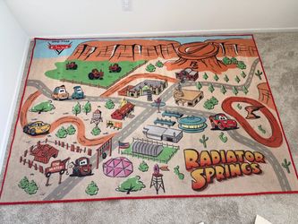 Disney Cars Radiator Springs Rug