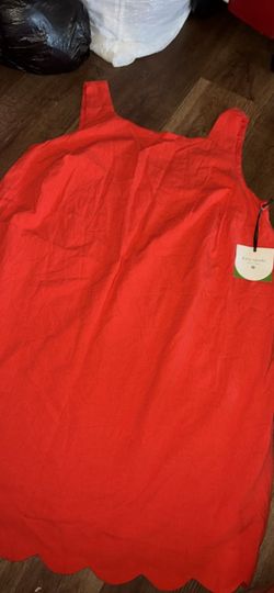 Kate Spade Red Sleeveless Dress with Tags