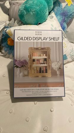 Gilded Display Shelf