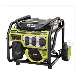 4500-Watt Recoil Start Gasoline Powered Portable Generator with CO Detect Shutdown Sensor