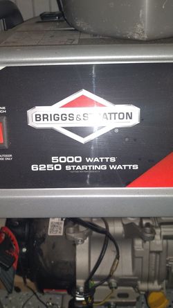 Brand new Briggs and Stratton generator