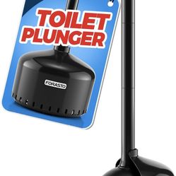 Toilet Plunger with Holder,Plungers for Bathroom with Holder,Plunger with Cover,