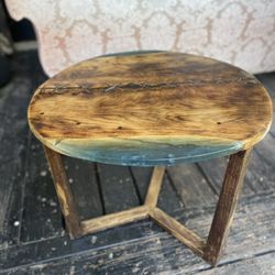 Epoxy/Wood Coffee Table 