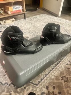 Alpine￼Star, motorcycle shoes, size 10.5
