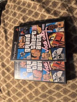 PlayStation 2  Grand theft Auto Vice City .....$15