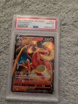 2022 Pokemon Japanese SWSH Star Birth Holo #014 Charizard V PSA 10