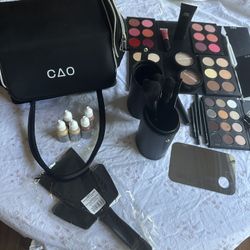 CAO Professional Makeup Bag W Cosmetics