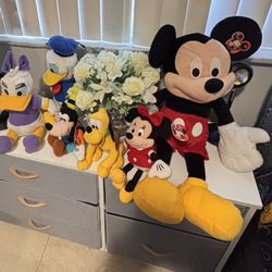 Disney Plush Characters 