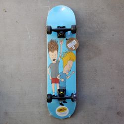 BRAND NEW Beavis & Butthead Skateboard- 31" Popsicle Kryptonics
