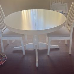 Table And 4 Chairs 