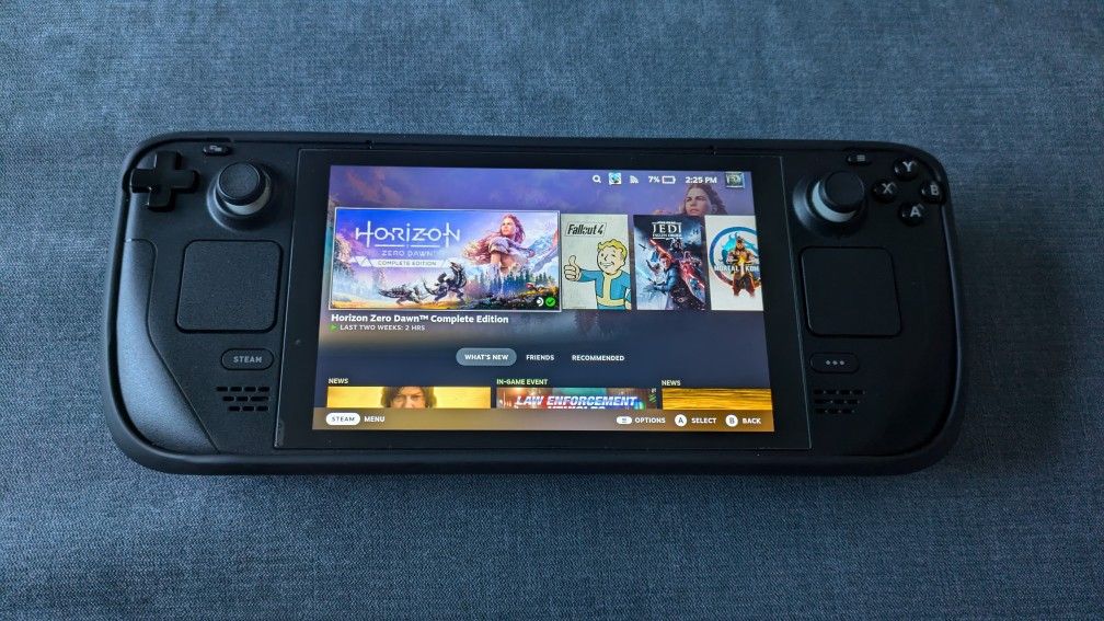 Steam Deck LCD 64 W/ 128 GB SD Card