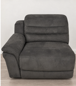 Gray Reclining Sectional End Piece