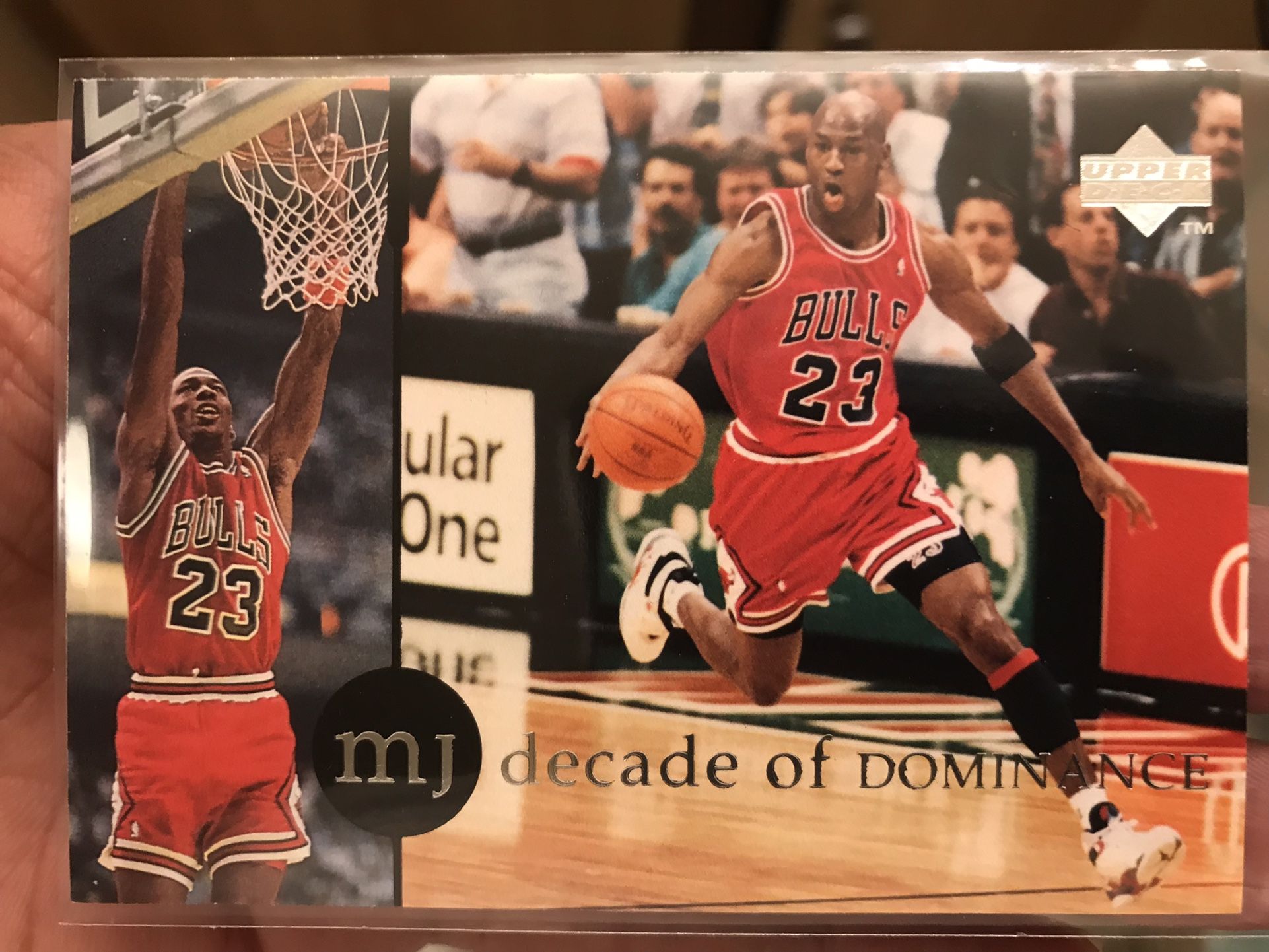 jordan holographic card 1992-93 Upper Deck Basketball Michael Jordan Award Winner #AW9 SGC 9 H –  Rotterdam Comics main image 0