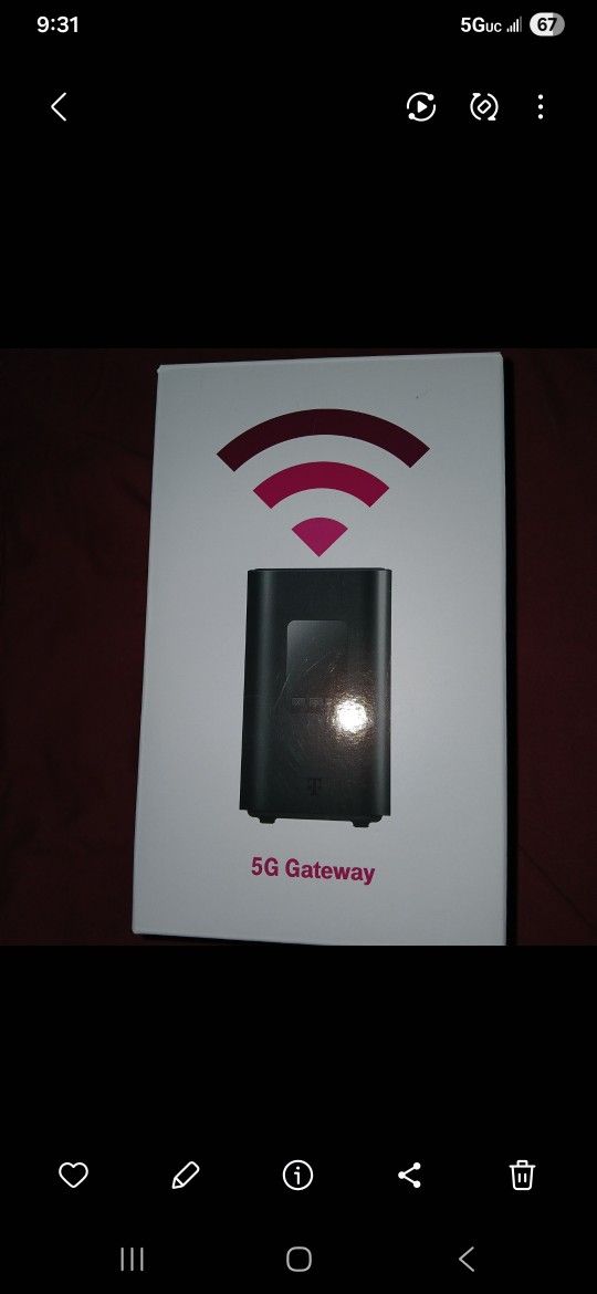 5G Gateway Internet Box for Metro or T-MOBILE $40