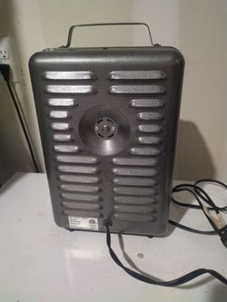 ProFusion Heat space heater with adjustable thermostat.