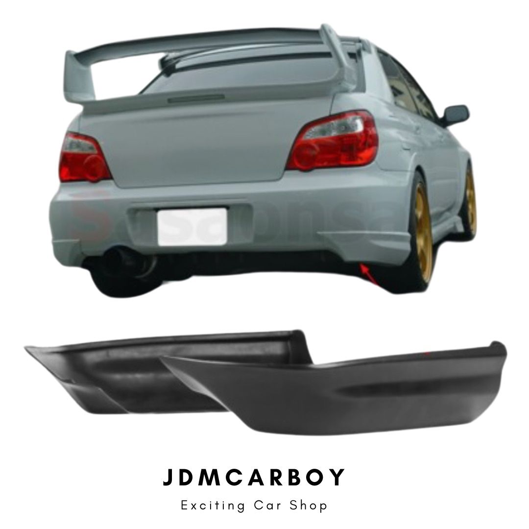 05-07 Subaru Impreza WRX STI 4dr Rear Spats Lip Spoiler
