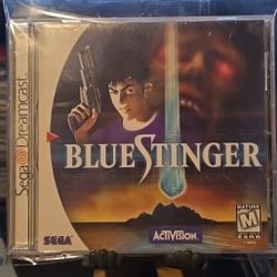 Blue Stinger (Sega Dreamcast, 1999) Complete in Original Box with Manual CIB