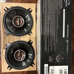 Infinity 4” Round Car Speakers 